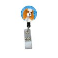 Teachers Aid Cavalier Spaniel Retractable Badge Reel Or Id Holder With Clip TE758020